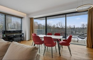 Apartament generos de inchiriat 2 camere transformat din 3 zona Floreasca, Bucuresti