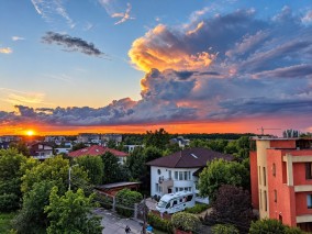 Penthouse cu 3 camere de inchiriat zona Iancu Nicolae, cu terase panoramice, Bucuresti