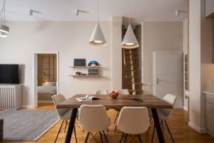 Penthouse for rent 3 rooms, 170 sqm beautiful terrace, Dacia- Eminescu area, Bucharest
