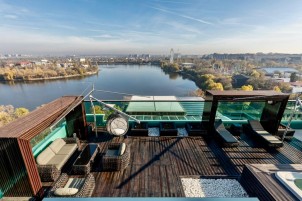 Penthouse for sale duplex type 5 rooms Floreasca area, Bucharest 474 sqm