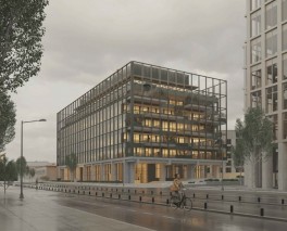 Spatiu comercial de inchiriat in imobil de birouri nou construit zona Tineretului, Bucuresti