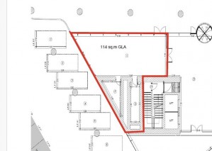Spatiu comercial de inchiriat zona Pipera - Porsche, Bucuresti 114 mp