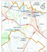 Teren intravilan industrial de vanzare zona Titu, judetul Dambovita 94.505 mp
