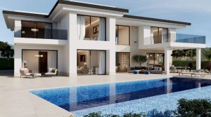 Vilă &icirc;n stil contemporan cu vedere la mare 5 camere Finestrat - Alicante, Spania