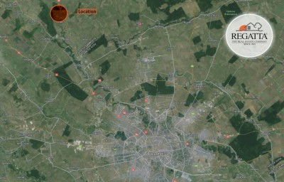 Teren de vanzare Crevedia, Dambovita 40 ha