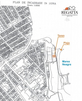 Teren de vanzare Faleza Constanta, judetul Constanta, 1.026 mp