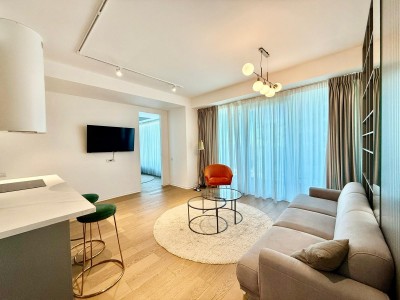 Apartment for rent 2 rooms, special view, Floreasca area, Bucharest