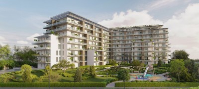 Duplex type 4 room apartment, North area - Pipera, lake view, Bucharest