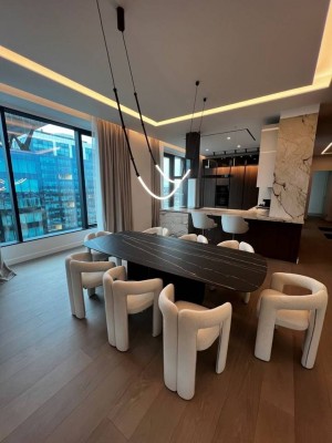 Beautiful penthouse for rent with amazing view to the lake 5 rooms Primaverii area, Bucharest