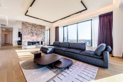 Penthouse for rent 5 rooms Floreasca area, Bucharest 257 sqm
