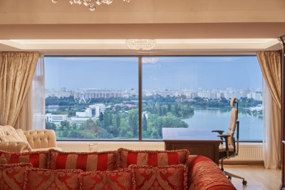 Penthouse spectaculos de inchiriat 5 camere zona Barbu Vacarescu - Mall Promenada, Bucuresti