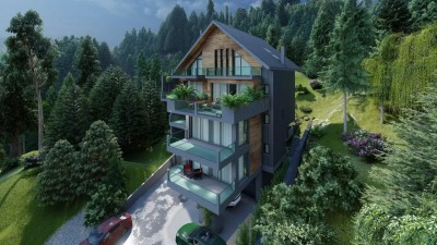 Penthouse/ duplex type for sale 4 rooms, Sinaia area, Prahova county 149 sqm