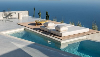 Proprietate exclusivista de vanzare in Santorini pe litoralul Marii Egee, Grecia 415 mp