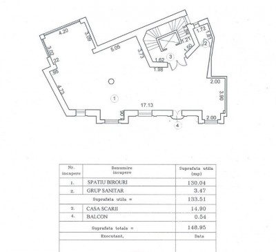 Spatii birouri de inchiriat zona Piata Romana, Bucuresti 148 mp