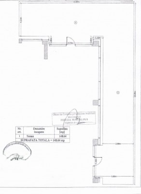Spatiu comercial cu terase de inchiriat zona Calea Floreasca, Bucuresti 291.33 mp