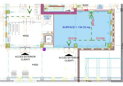 Spatiu comercial de inchiriat in imobil de birouri zona Tineretului, Bucuresti