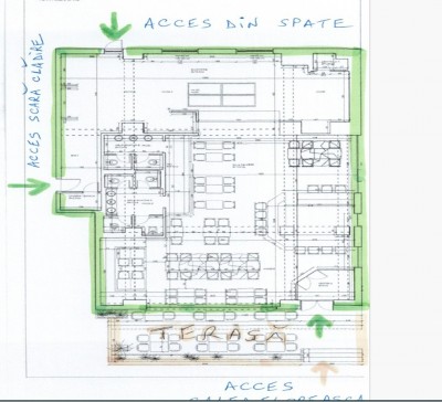 Spatiu comercial de inchiriat zona Calea Floreasca, Bucuresti 260 mp