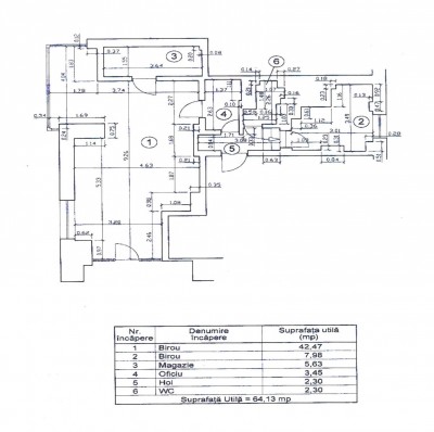 Spatiu comercial de inchiriat zona Magheru - Universitate, Bucuresti 65 mp
