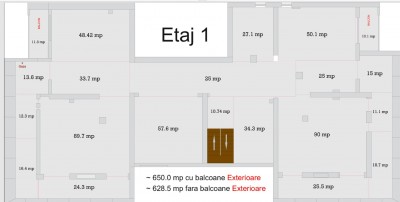 Spatiu comercial de inchiriat zona Nord, Bucuresti 1.125 mp