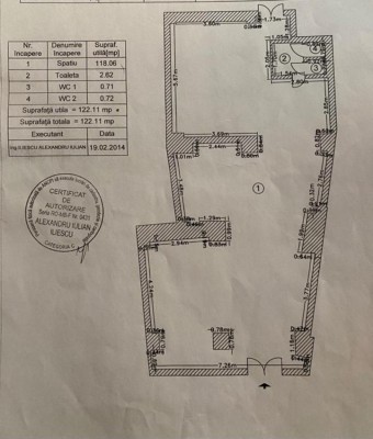 Spatiu comercial de inchiriat zona Stefan cel Mare, Bucuresti 122 mp