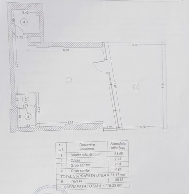 Spatiu comercial de vanzare zona Aviatiei - Herastrau, Bucuresti 116.33 mp