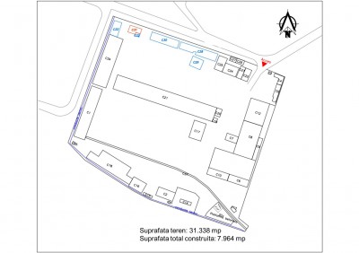 Spatiu industrial de vanzare zona Titan, Bucuresti 31.338 mp