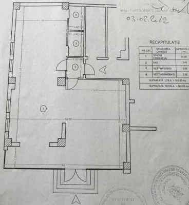 Spatiul comercial de vanzare zona Ultracnetral - Bulevardul Dacia, Bucuresti