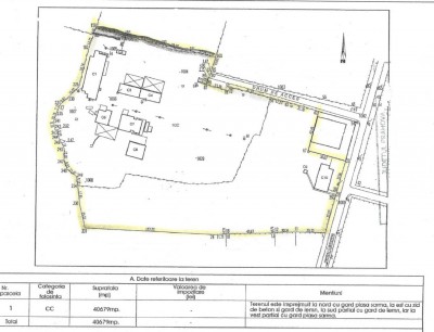 Teren de vanzare zona Campina, judetul Prahova 40679 mp