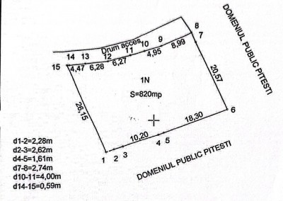 Land plot for sale Pitesti - Trivale Park, Arges County