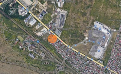 Land plot for sale Chitilei Road, Bucharest 990 sqm