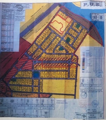 Residential land plot for sale East side - DN4, Bucharest 10 Ha - possibility to divide the plots
