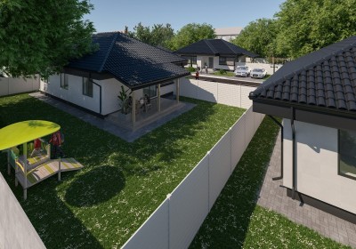 Vila cu teren de vanzare 4 camere zona Corbeanca - Tamasi, judetul Ilfov 140 mp