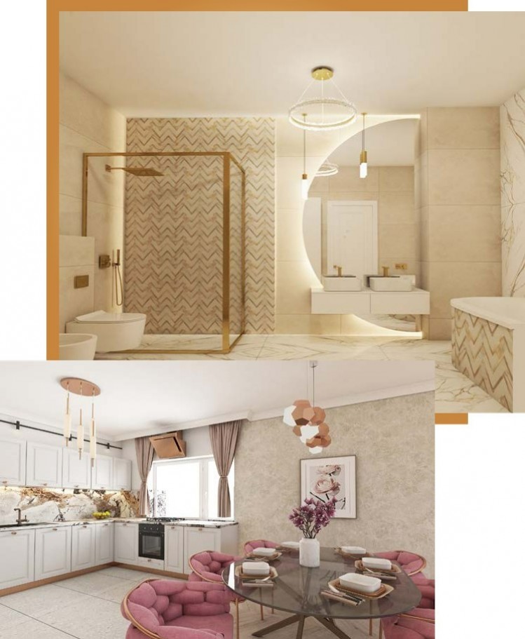 Apartament 3 camere tip duplex Parter + Etaj 1 Complex rezidential nou zona Baneasa &ndash; Iancu Nicolae, Bucuresti