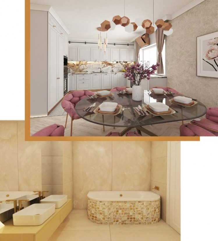 Apartament 3 camere tip duplex Parter + Etaj 1 Complex rezidential nou zona Baneasa &ndash; Iancu Nicolae, Bucuresti