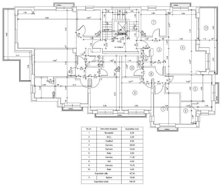 Apartament 4 camere de inchiriat zona Herastrau - Soseaua Nordului, bloc boutique cu terasa si parcare subterana
