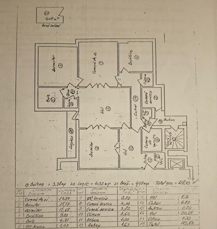 Apartament 4 camere de vanzare zona Budapesta - Piata Unirii, Bucuresti