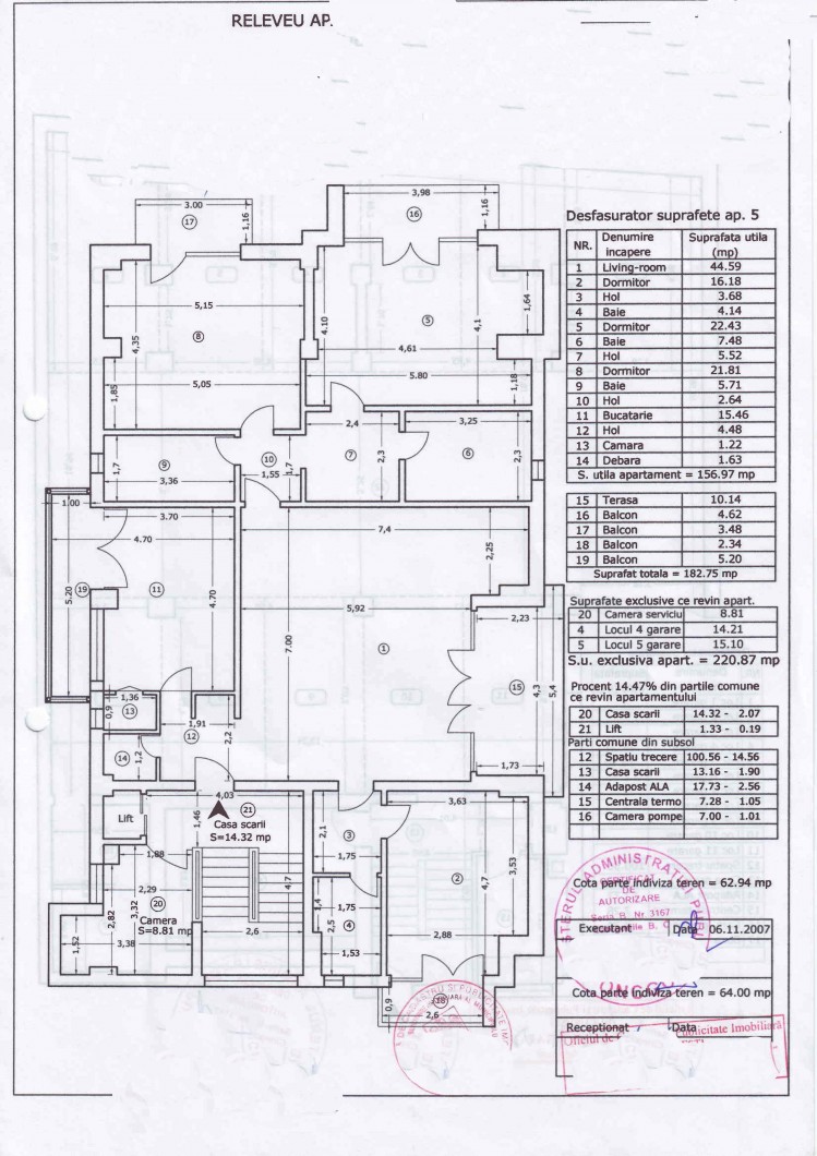 Apartament 4 camere, luminos si foarte spatios zona Floreasca, Bucuresti