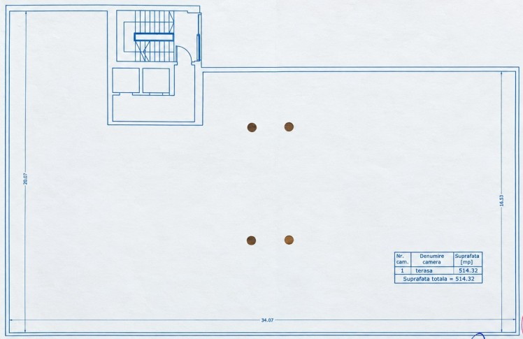 Apartament 5 camere cu rooftop privat de 514.32 mp zona Unirii - Tribunal, Bucuresti