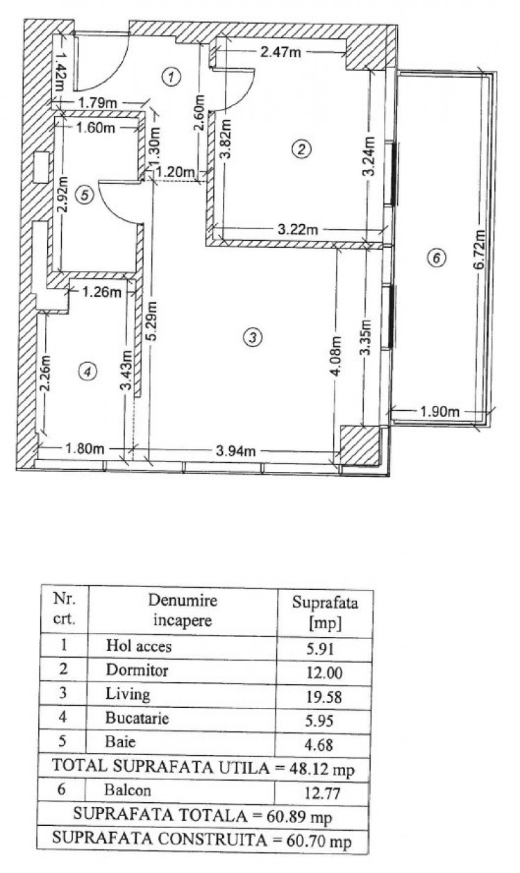 Apartment for rent 2 rooms, spectacular view, Floreasca area, Bucharest