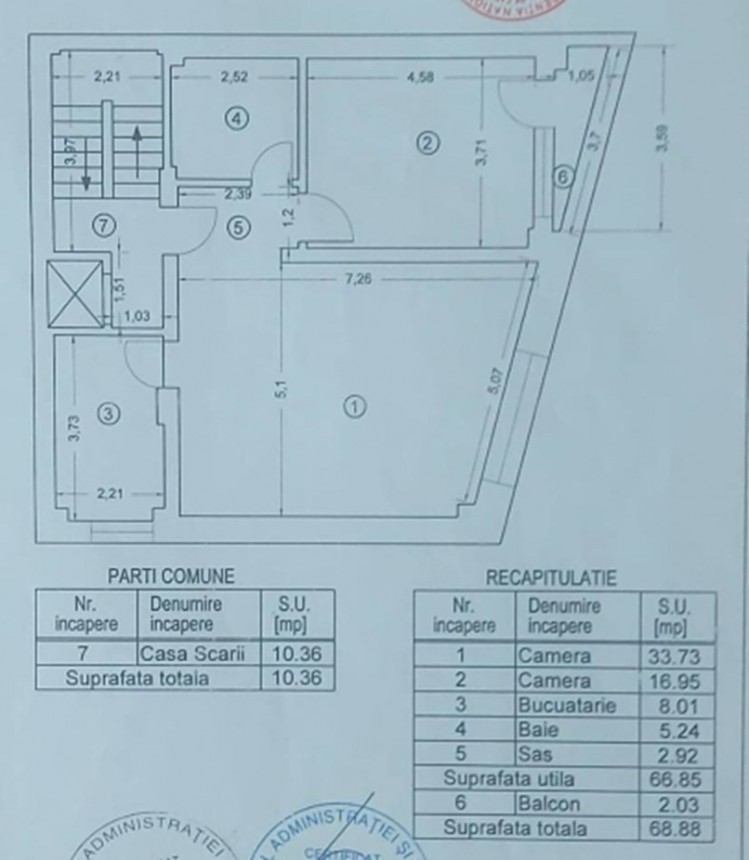 Apartment for rent 2 rooms Romana Square area, Bucharest