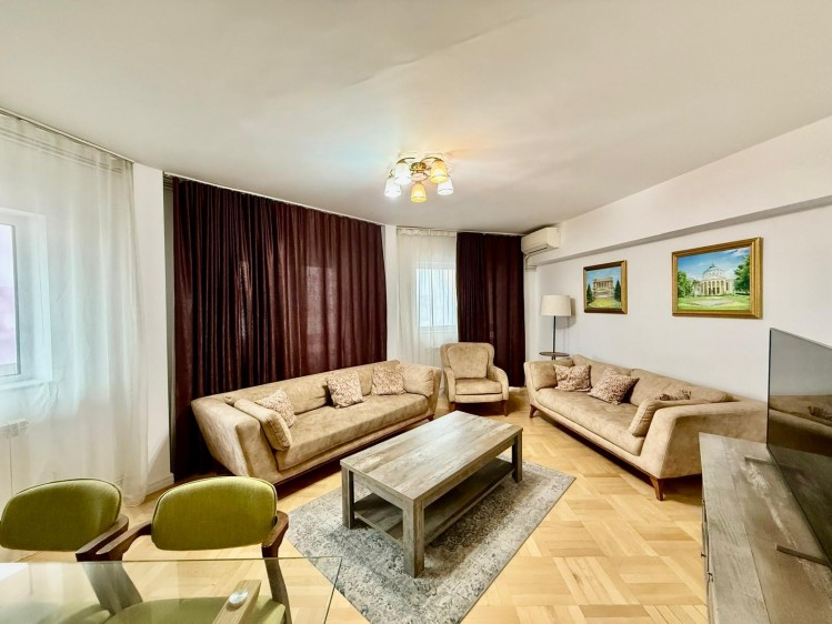 Apartament de inchiriat 3 camere zona Piata Romana, Bucuresti 100 mp
