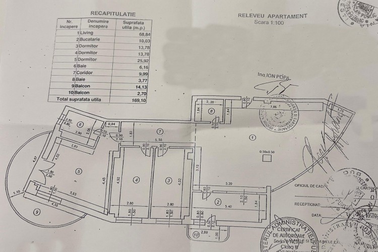 Apartament de inchiriat 4 camere zona Domenii - Kiseleff, Bucuresti
