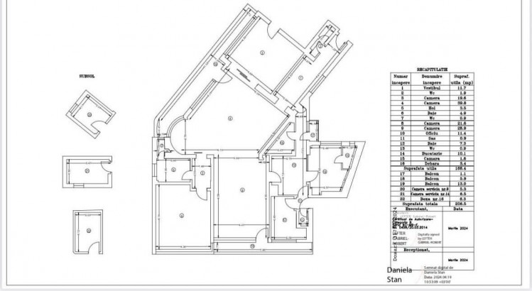 Apartament de inchiriat in imobil reprezentativ zona Universitate, Bucuresti