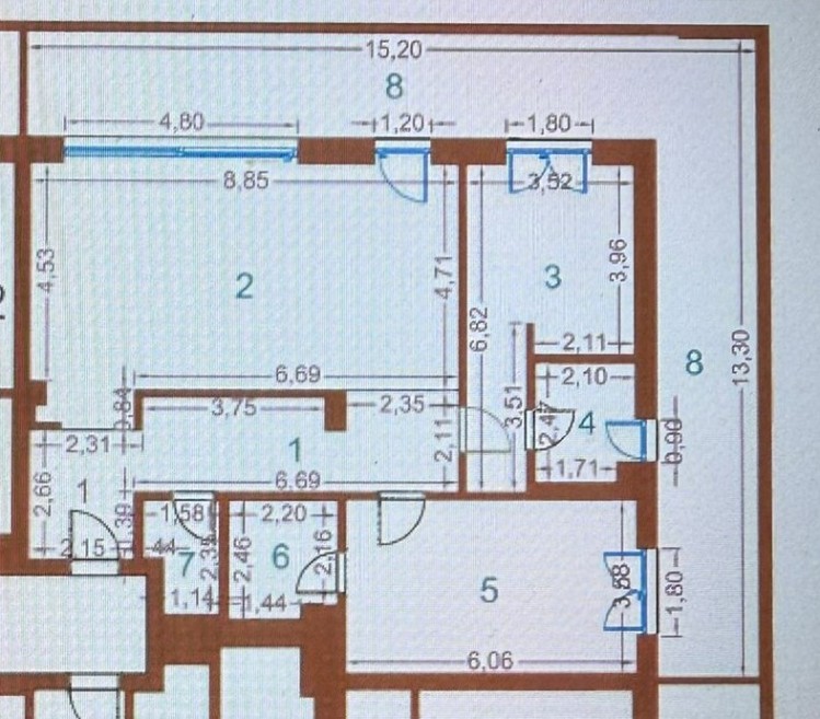 Apartament de vanzare 3 camere zona Floreasca, Bucuresti 171 mp