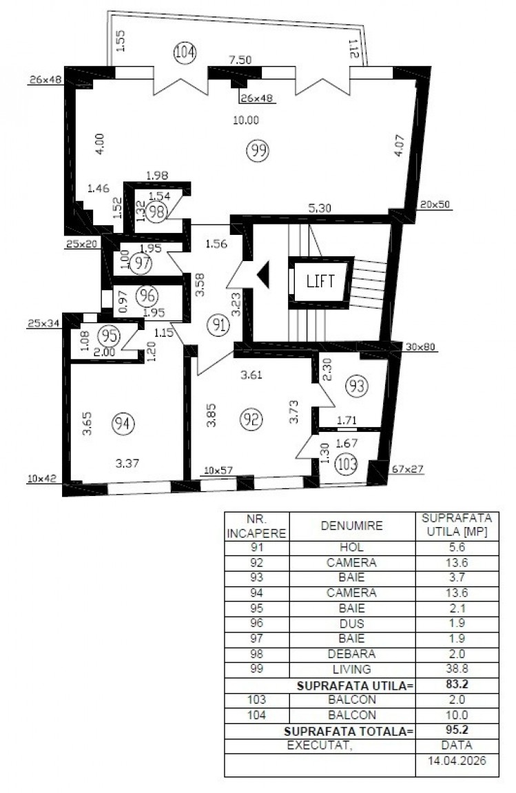Apartament de vanzare 3 camere zona Polona - Dorobanti, imobil nou