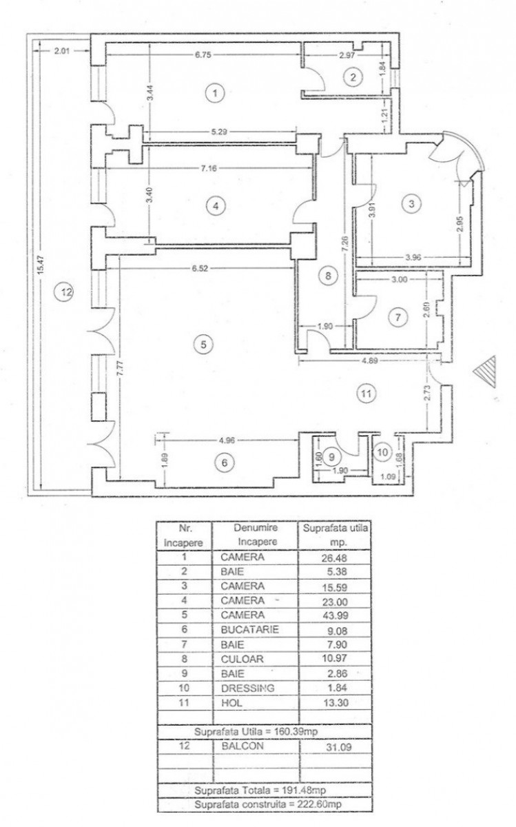 Apartament de vanzare 4 camere zona Herastrau - Nordului, Bucuresti