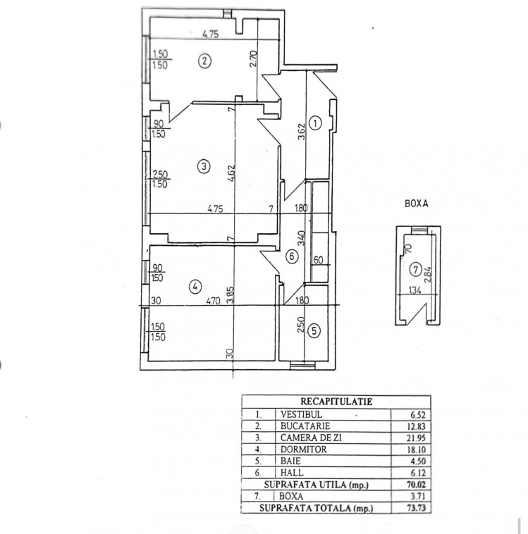 Apartament de vanzare - Ideal birou, cabinet medical & activitati comerciale de nisa zona Dacia - Eminescu, Bucuresti