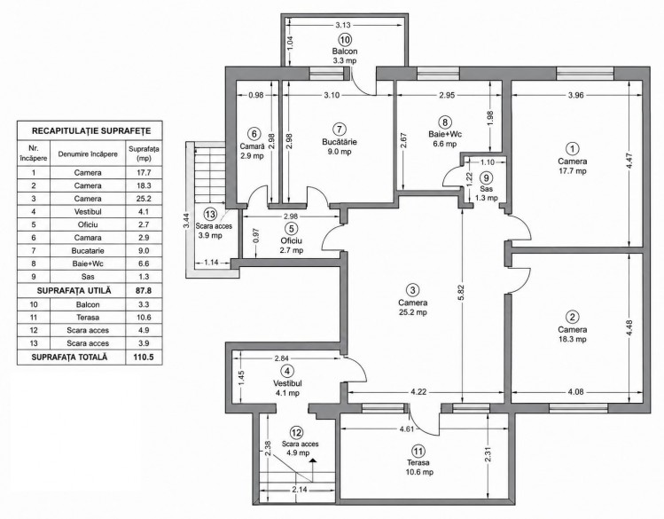 Apartament de vanzare in vila zona Aviatorilor - Charles de Gaulle, Bucuresti