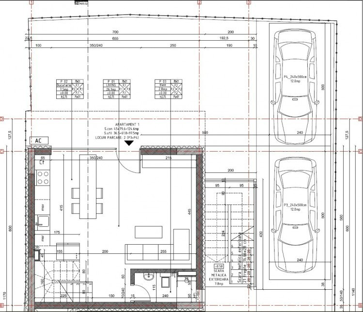 Duplex for sale 4 rooms in brand new villa Dorobanti area, Bucharest 152 sqm