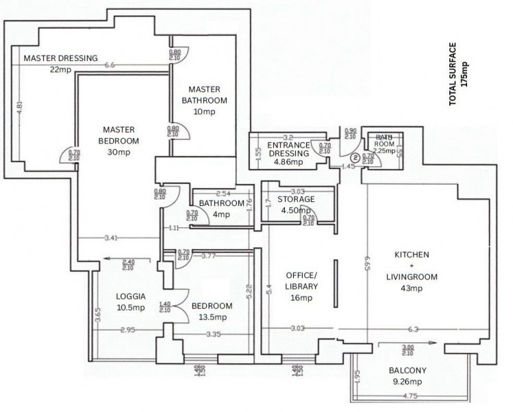 Apartament exclusivist 4 camere cu vedere la lac zona Barbu Vacarescu, Bucuresti